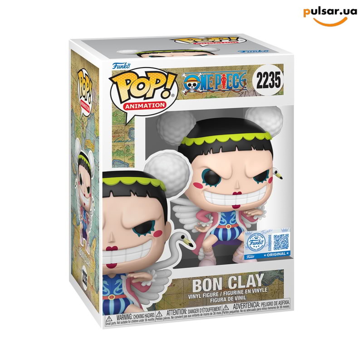 Виниловая фигурка  &laquo;Funko POP! &bull; Chalice Collectibles Exclusive &bull; One Piece ◉ Bon Clay № 2235&raquo;