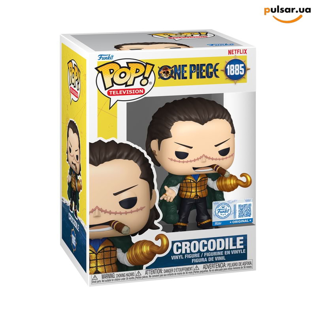 Виниловая фигурка &laquo;Funko POP! &bull; Chalice Collectibles Exclusive &bull; One Piece ◉ Crocodile № 1885&raquo;