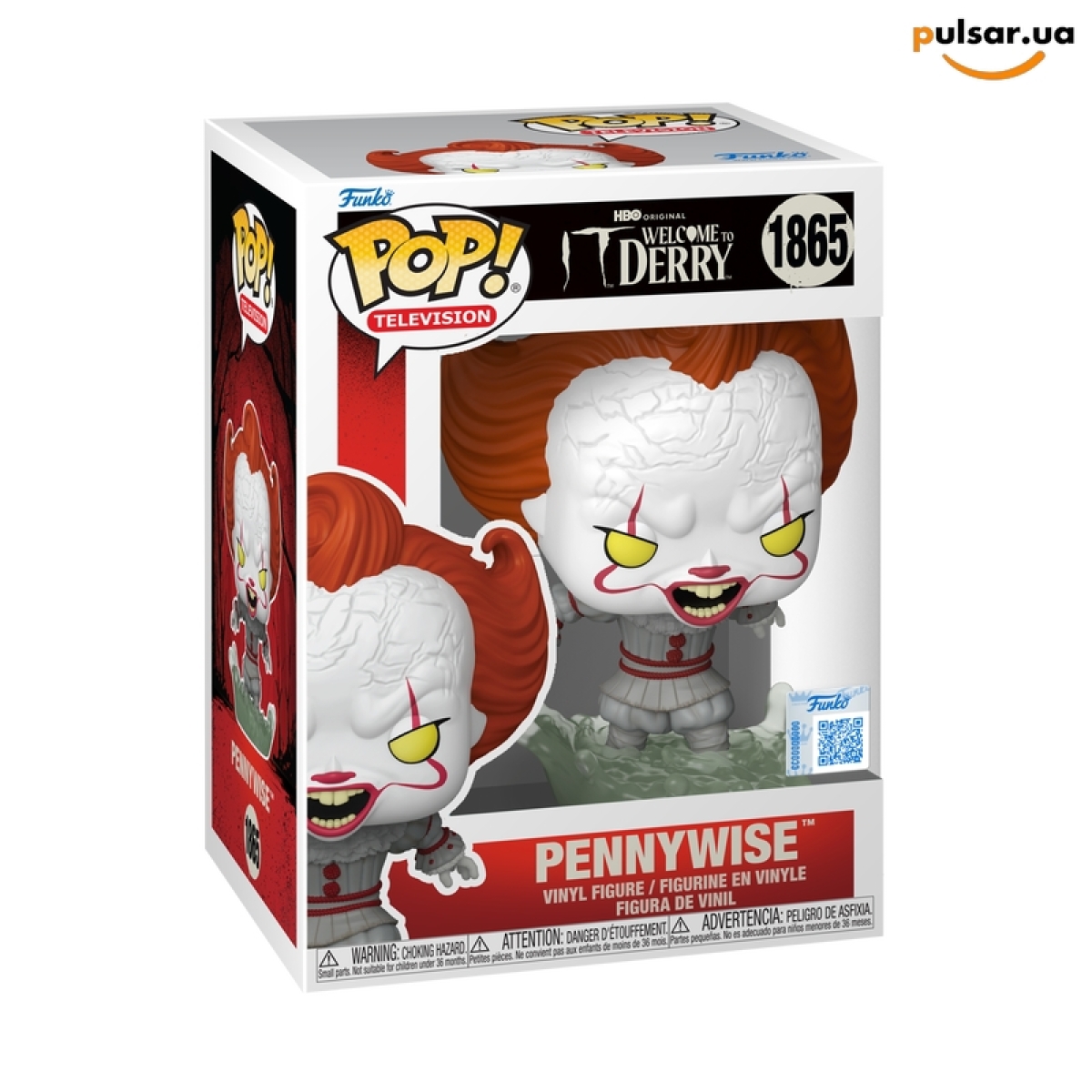 Виниловая фигурка &laquo;Funko POP! &bull; Target Exclusive &bull; IT ◉ Pennywise (Splashing) №1865&raquo;