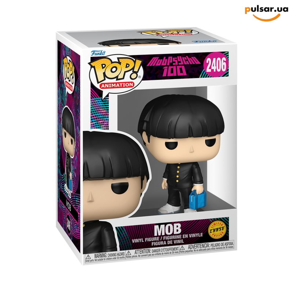 Виниловая фигурка  &laquo;Funko POP! &bull;  &bull; Mob Psycho 100 ◉ Mob № 2406&raquo;