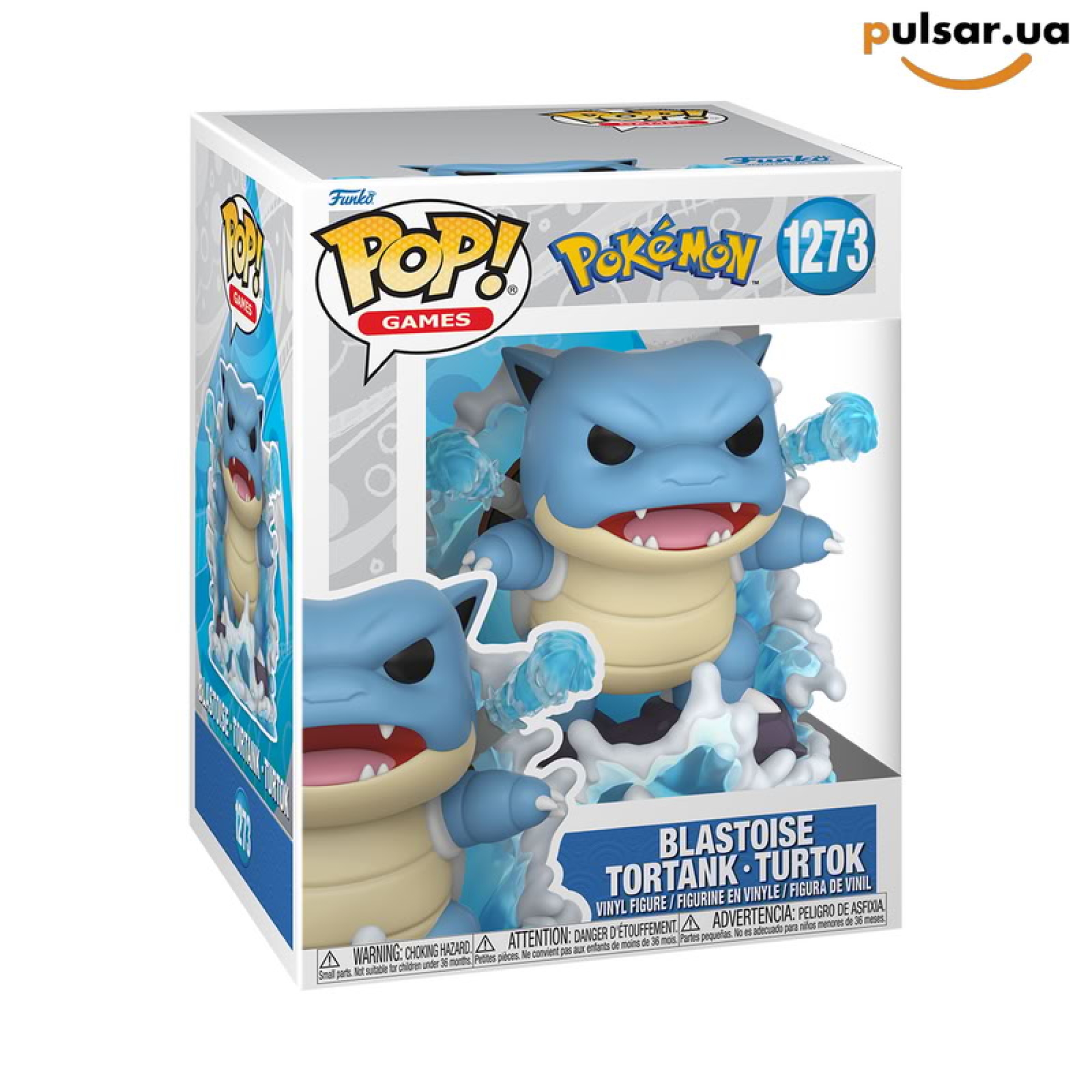 Виниловая фигурка &laquo;Funko POP! &bull; Premium &bull; Pok&eacute;mon ◉ Premium Blastoise №1273&raquo;