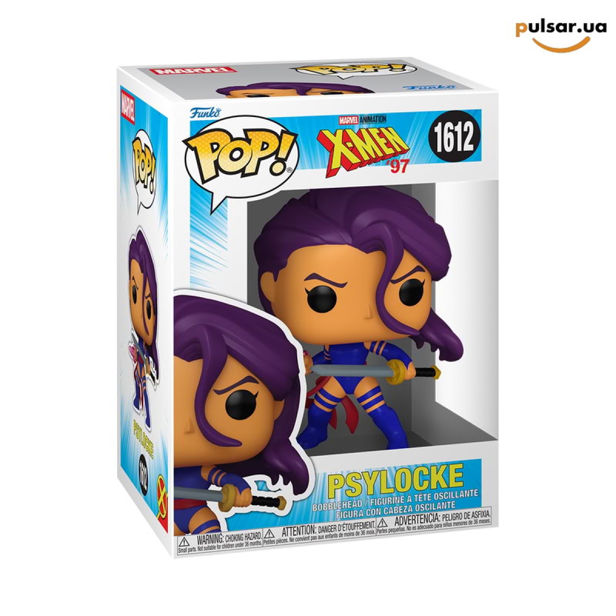 Виниловая фигурка &laquo;Funko POP! &bull; &bull; &bull; Marvel ◉ Psylocke (X-Men '97) № 1612&raquo;