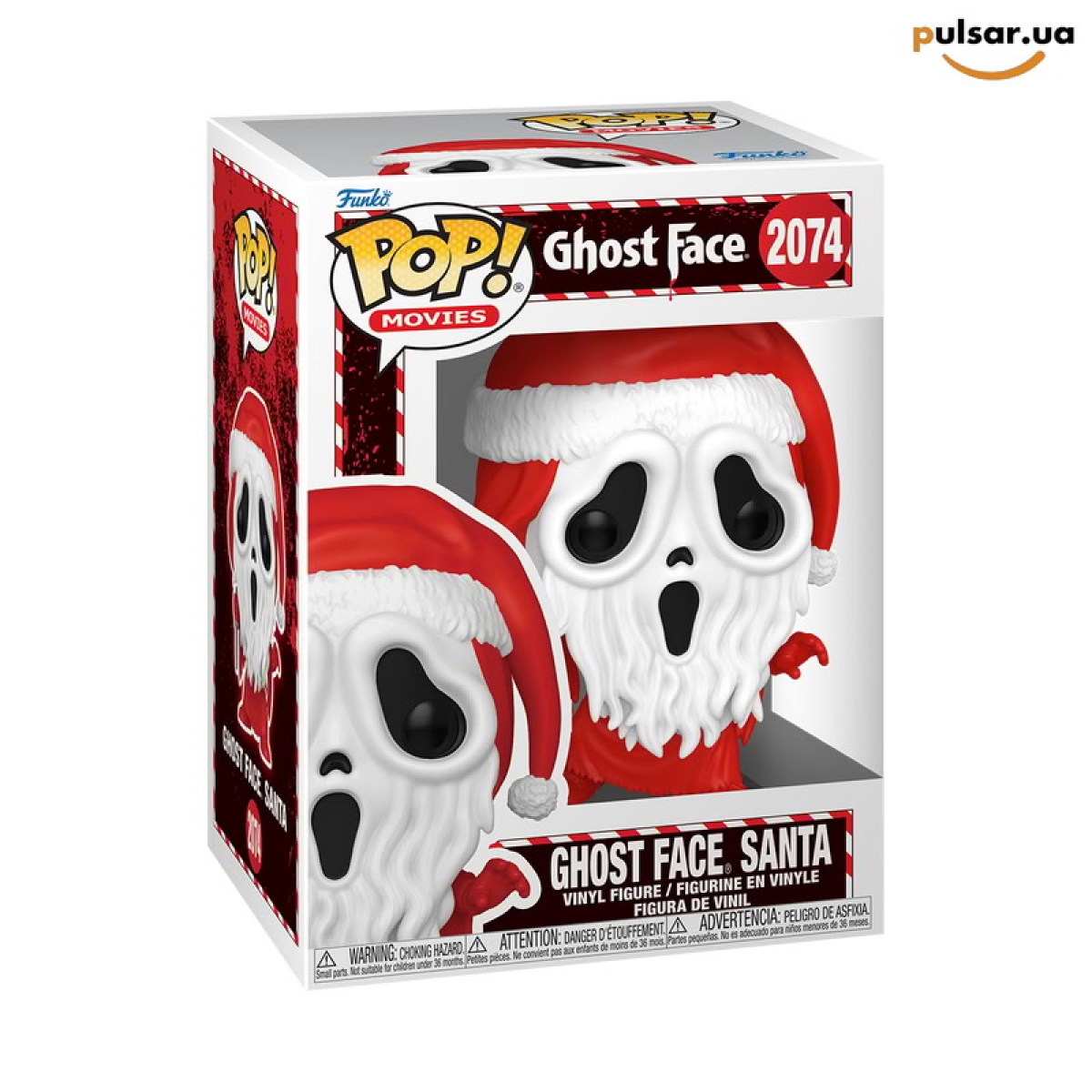 Виниловая фигурка Фанко поп &laquo;Funko POP! &bull; &bull; Scream ◉  Ghost Face Santa № 2074&raquo;