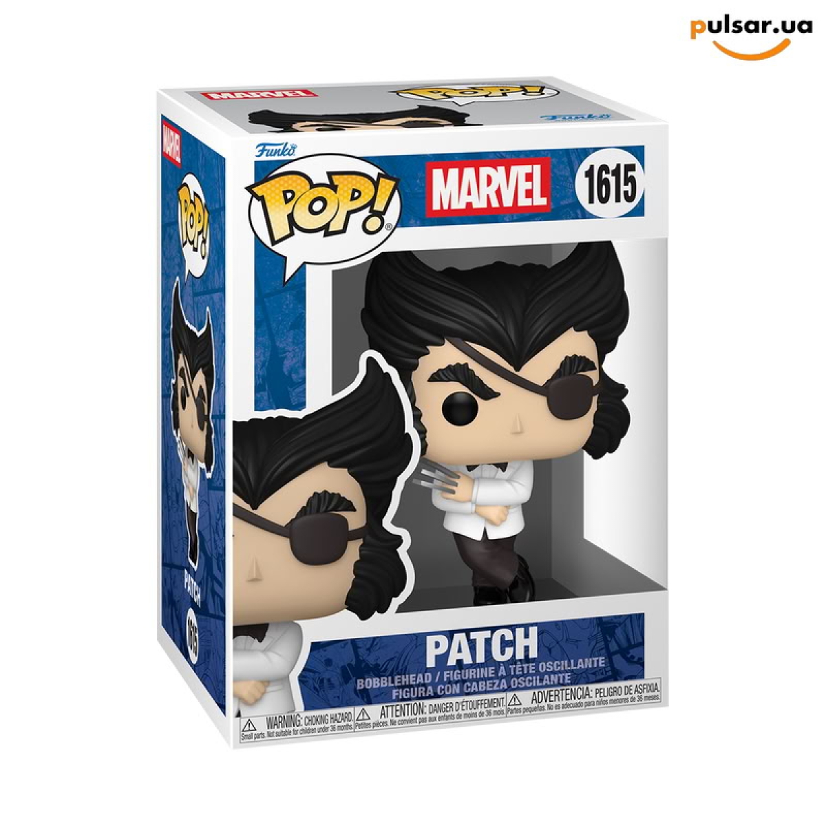 Виниловая фигурка  &laquo;Funko POP! &bull; &bull; Marvel ◉ Patch № 1615&raquo;