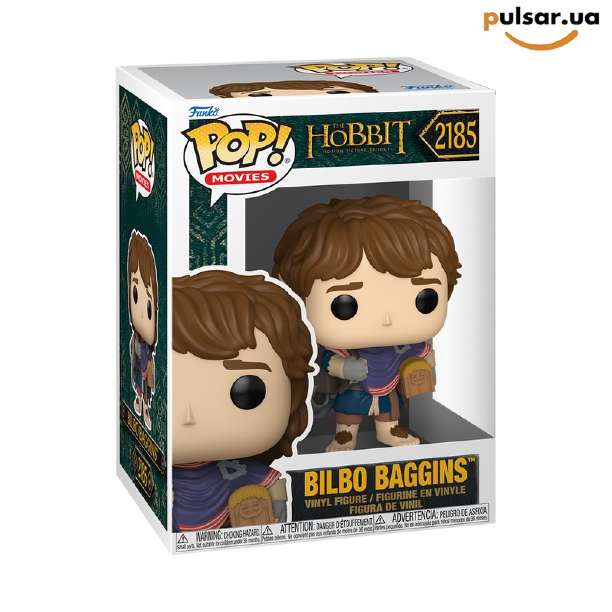 Виниловая фигурка &laquo;Funko POP! &bull; &bull; The Hobbit ◉ Bilbo Baggins with Chest №2185&raquo;