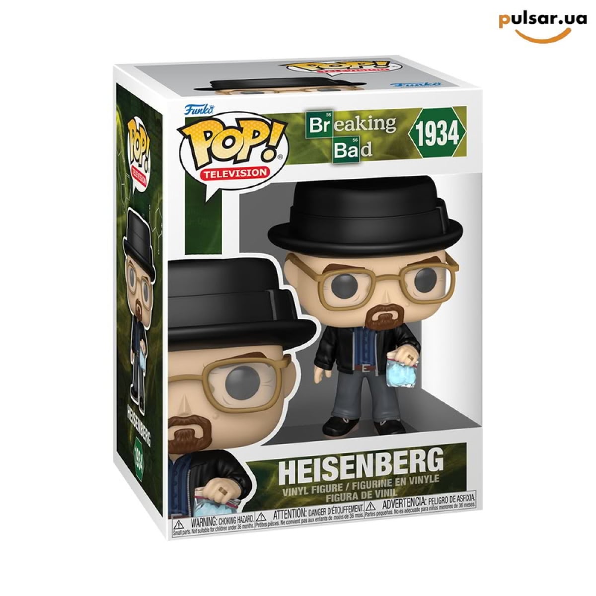 Виниловая фигурка &laquo;Funko POP! &bull; &bull; Breaking Bad ◉ Heisenberg № 1934&raquo;
