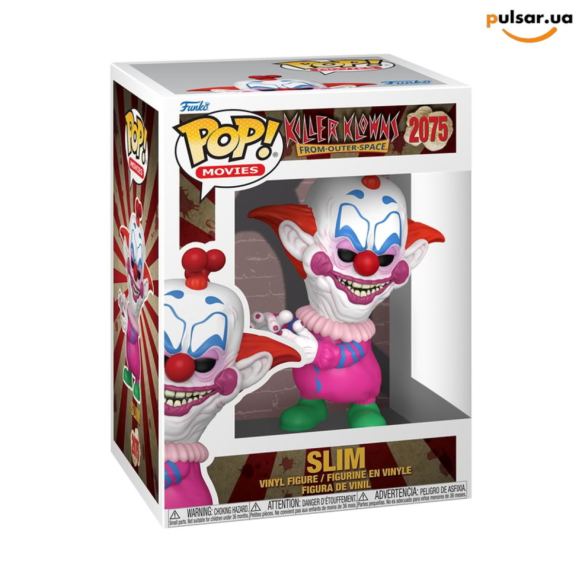 Виниловая фигурка  &laquo;Funko POP! &bull; &bull; Killer Klowns from Outer Space ◉ Slim № 2075&raquo;