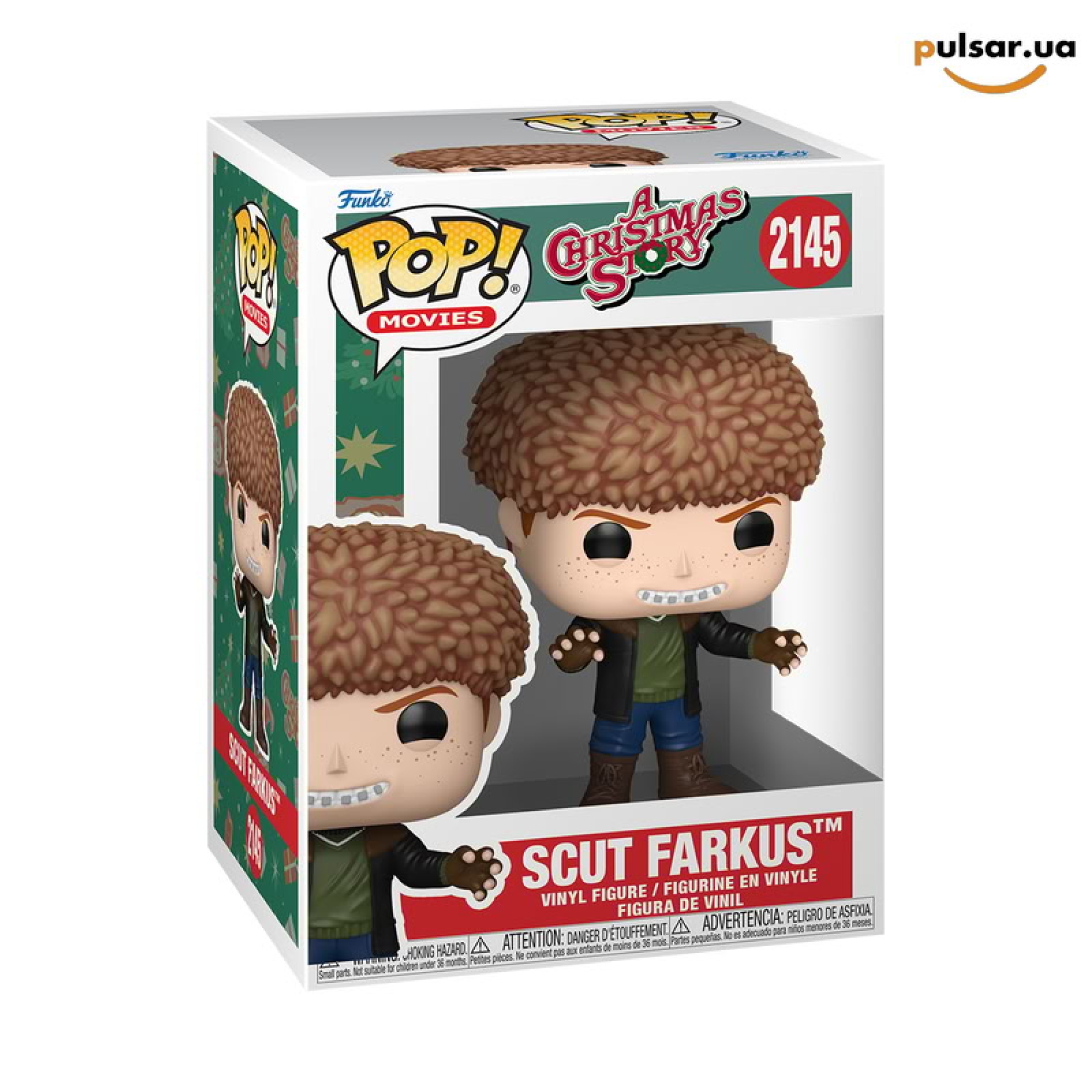 Виниловая фигурка &laquo;Funko POP! &bull;  &bull; A Christmas Story ◉ Scut Farkus № 2145&raquo;