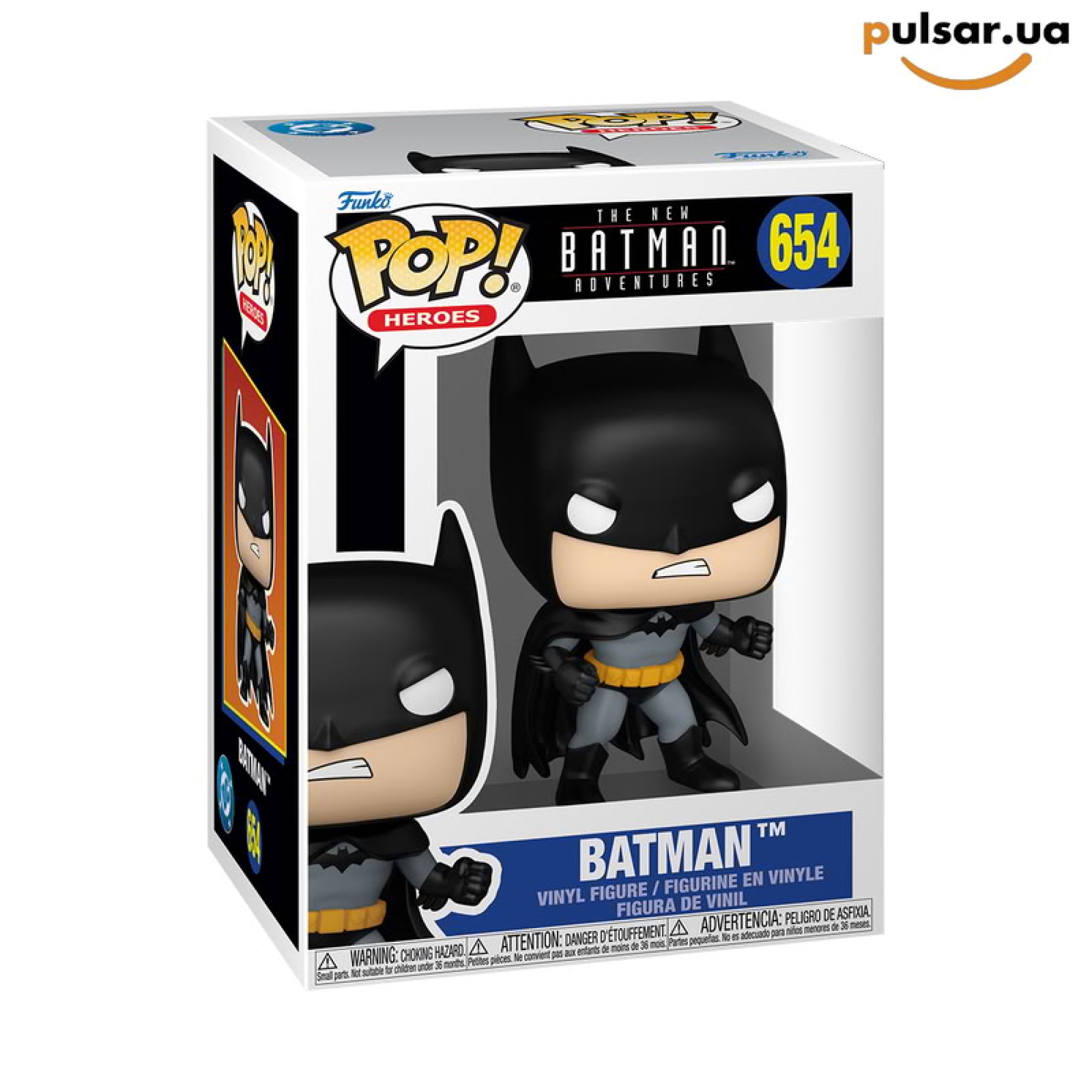 Виниловая фигурка &laquo;Funko POP! &bull;  &bull; DC Comics ◉ Batman (The New Batman Adventure) №654&raquo;