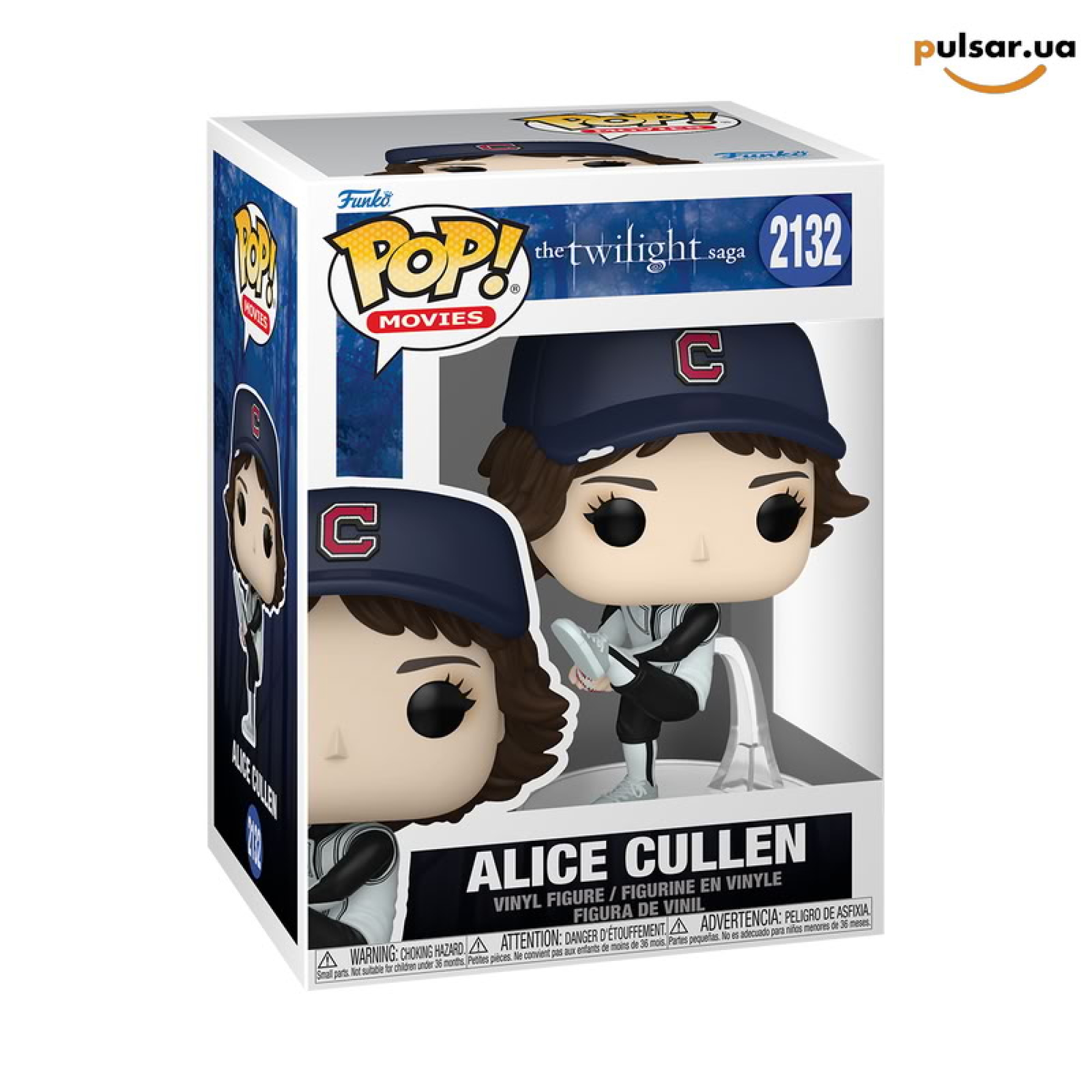 Виниловая фигурка &laquo;Funko POP! &bull;  &bull; Twilight ◉ Alice Cullen (Baseball Uniform) № 2132&raquo;
