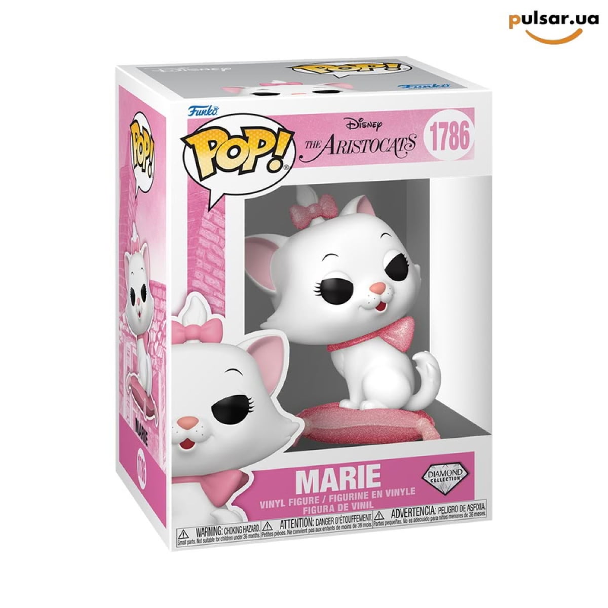 Виниловая фигурка &laquo;Funko POP! &bull;  &bull; Disney ◉ Marie (Diamond) № 1786&raquo;