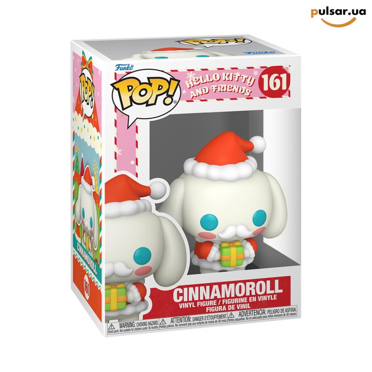 Виниловая фигурка Фанко поп &laquo;Funko POP! &bull; &bull; Sanrio ◉ Cinnamoroll (Festive) № 161&raquo;