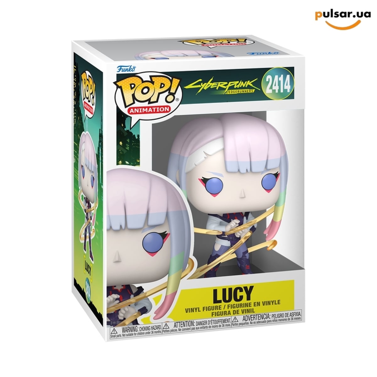 Виниловая фигурка &laquo;Funko POP! &bull;  &bull; Cyberpunk ◉ Lucy with Monowire № 2414&raquo;