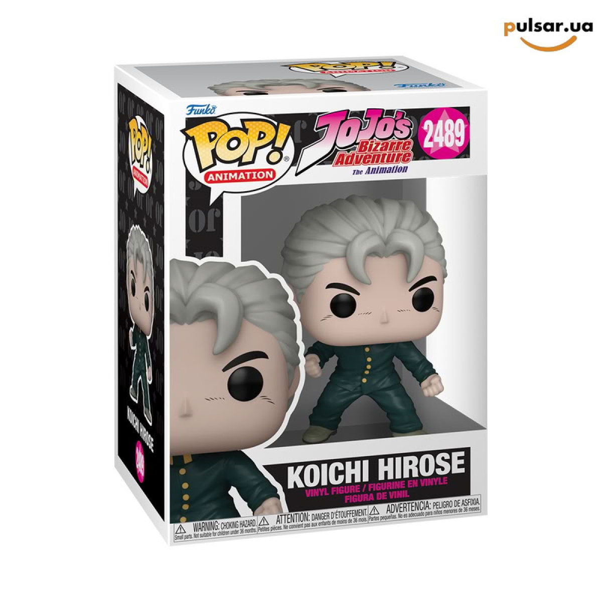 Виниловая фигурка &laquo;Funko POP! &bull; &bull; &bull; JoJo's Bizarre Adventure ◉ Koichi Hirose № 2489&raquo;