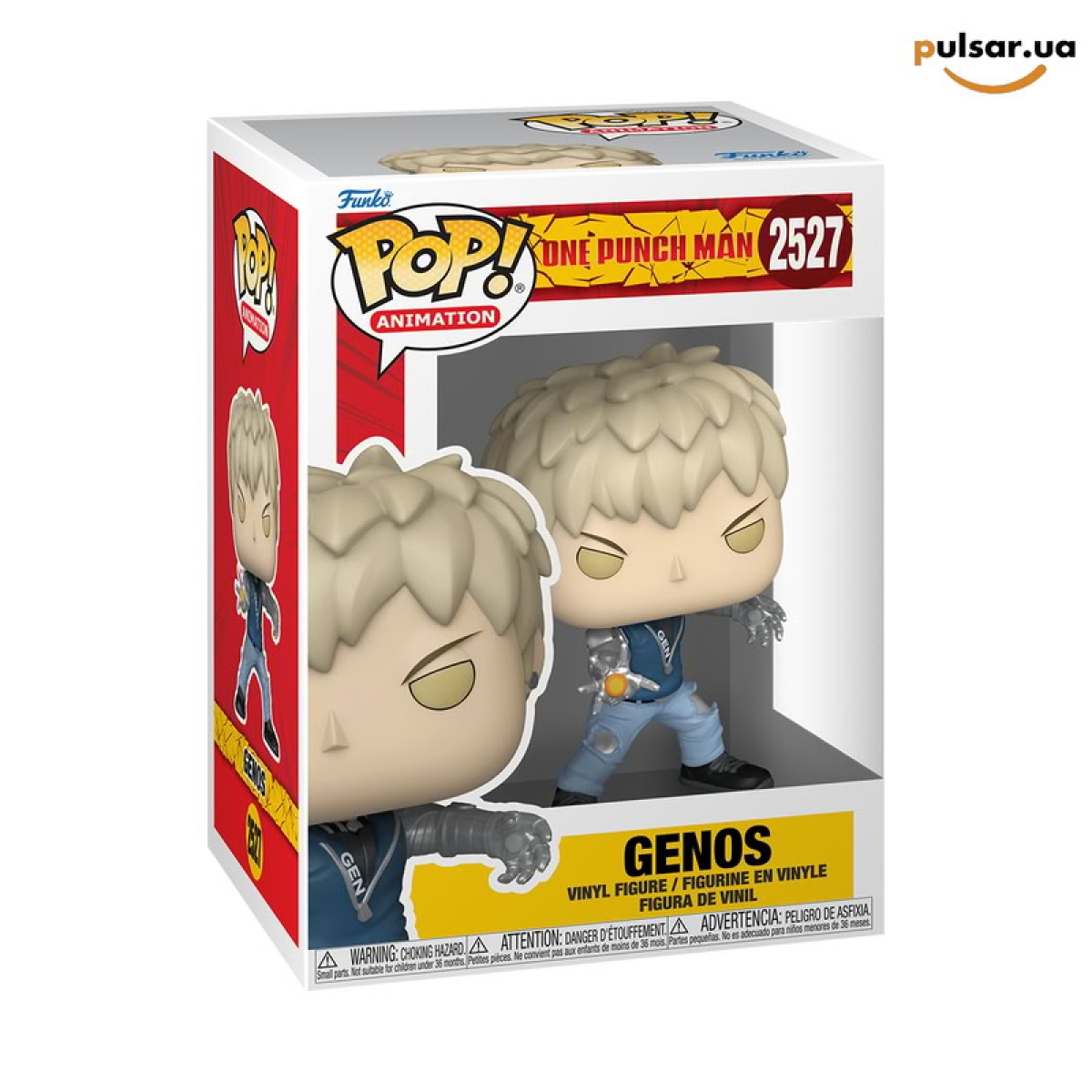 Виниловая фигурка &laquo;Funko POP! &bull; &bull; &bull; One-Punch Man ◉ Genos № 2527&raquo;