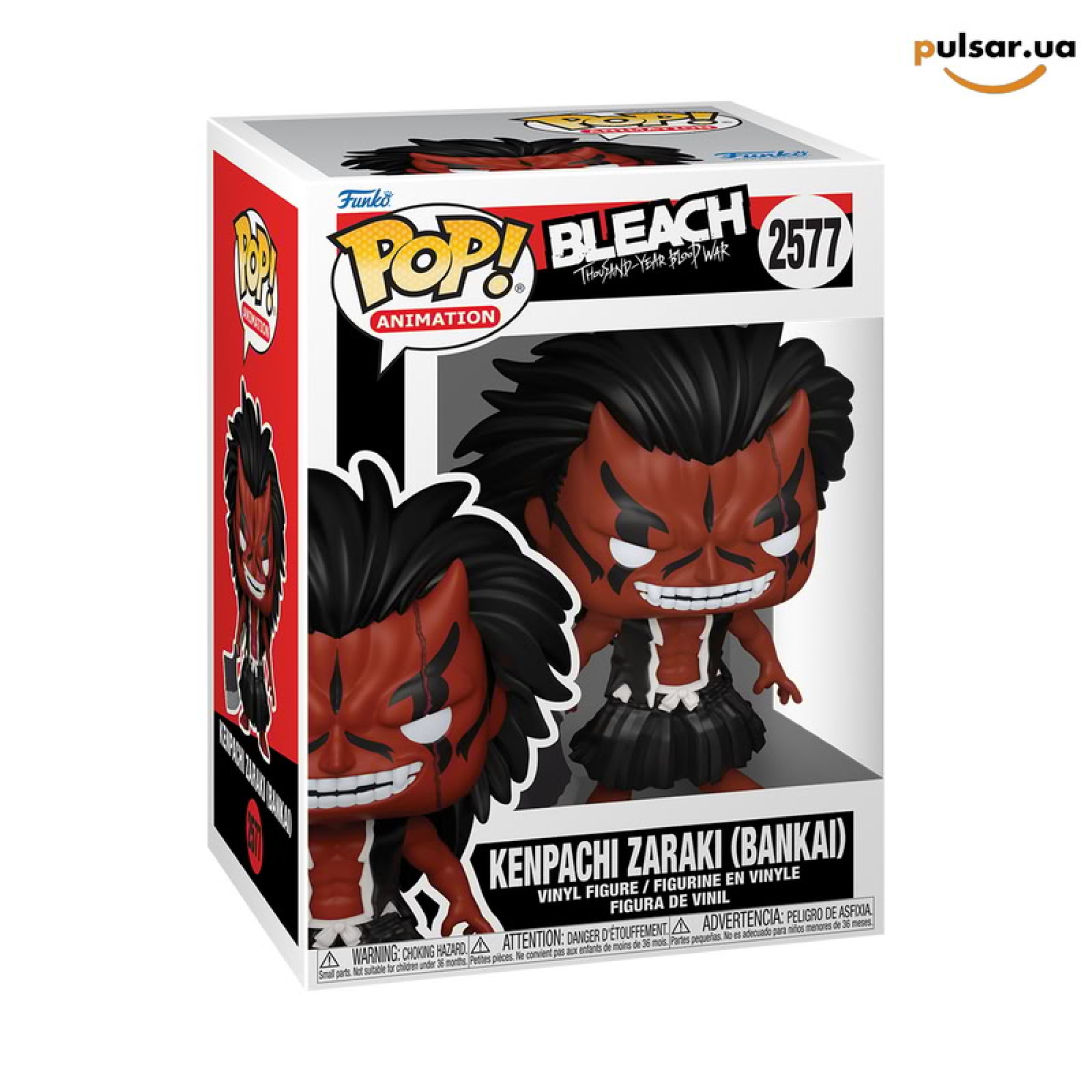 Виниловая фигурка &laquo;Funko POP! &bull; &bull; Bleach ◉ Kenpachi Zaraki (Bankai) № 2577&raquo;