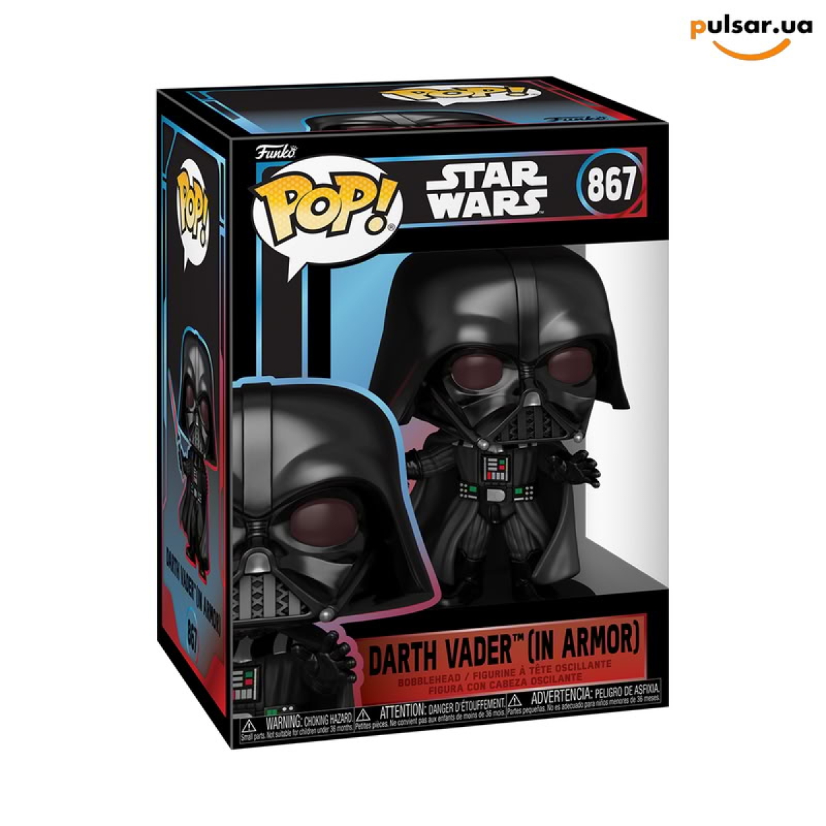 Виниловая фигурка &laquo;Funko POP! &bull; &bull; Star Wars ◉  Darth Vader (In Armor) №867&raquo;