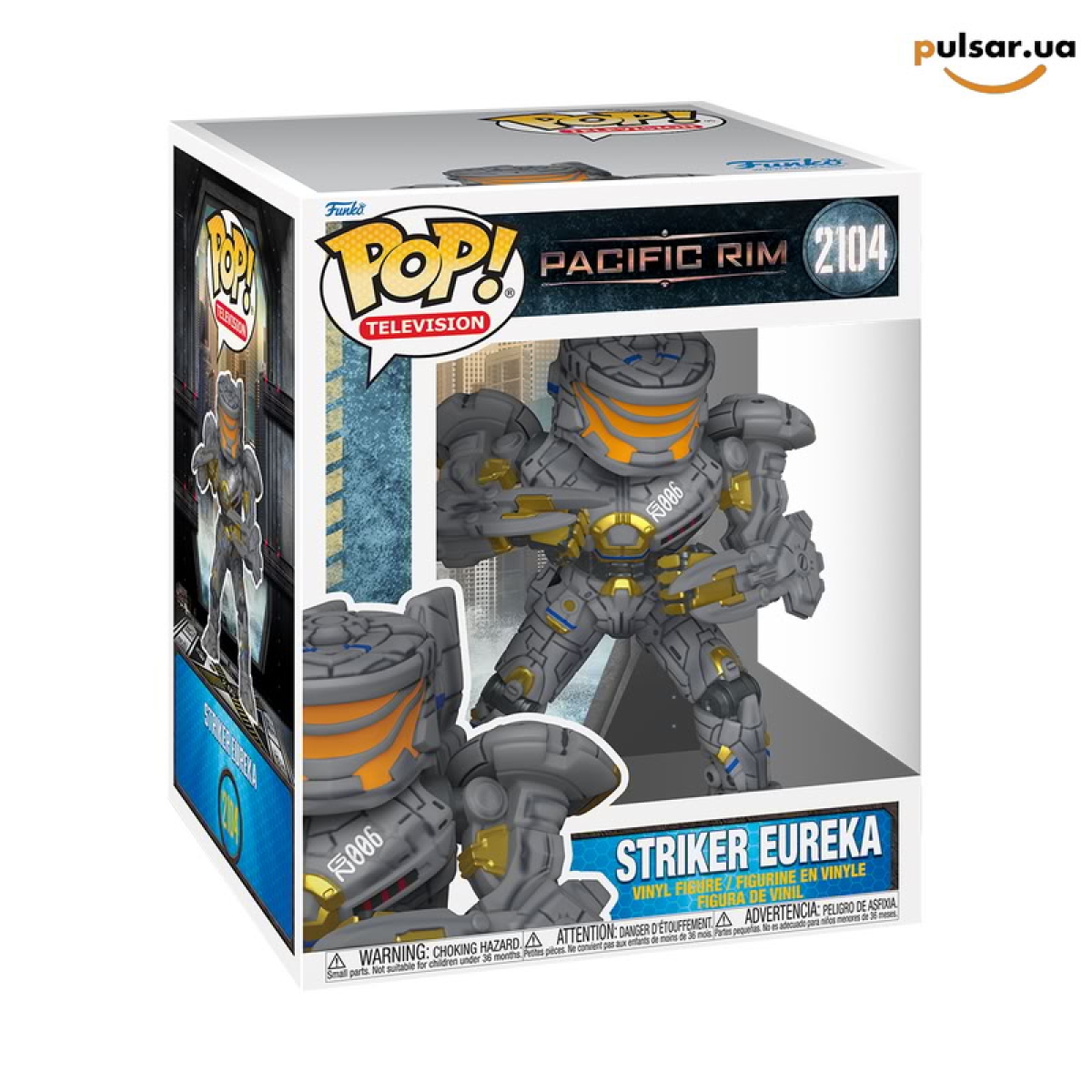 Виниловая фигурка &laquo;Funko POP! &bull; &bull; &bull; Pacific Rim ◉ Striker Eureka № 2104&raquo;