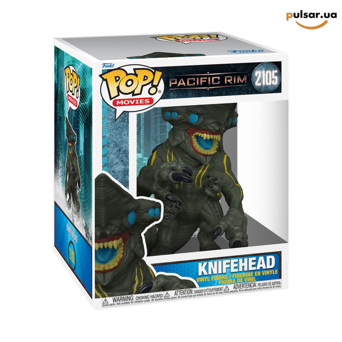 Виниловая фигурка &laquo;Funko POP! &bull; &bull; &bull; Pacific Rim ◉ Knifehead № 2105&raquo;