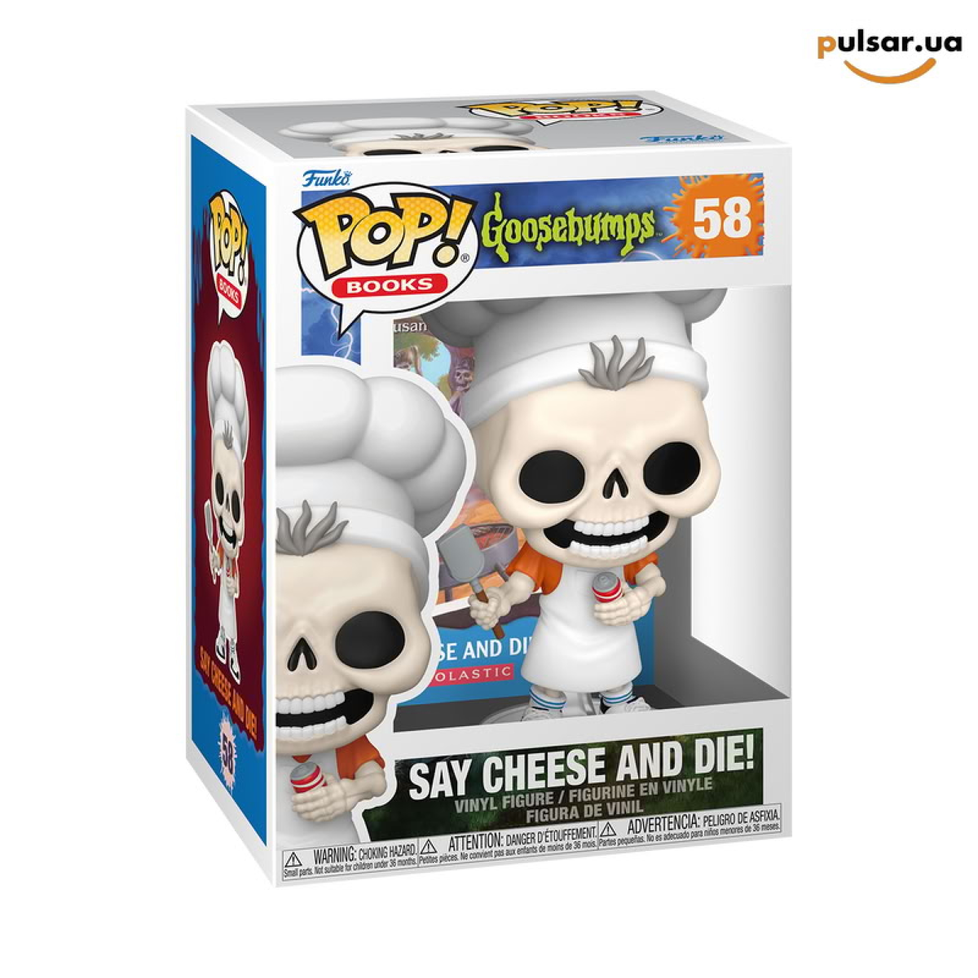 Виниловая фигурка &laquo;Funko POP! &bull; &bull; Goosebumps ◉ Say Cheese and Die! №58&raquo;