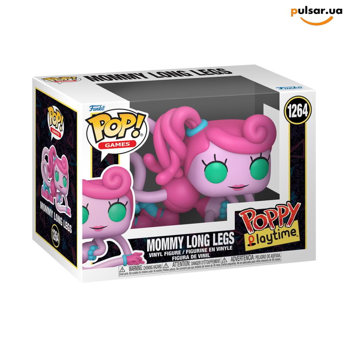 Виниловая фигурка &laquo;Funko POP! &bull;  &bull; Poppy Playtime ◉ Mommy Long Legs № 1264&raquo;