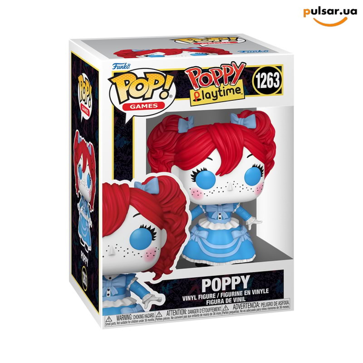 Виниловая фигурка &laquo;Funko POP! &bull;  &bull; Poppy Playtime ◉ Poppy № 1263&raquo;