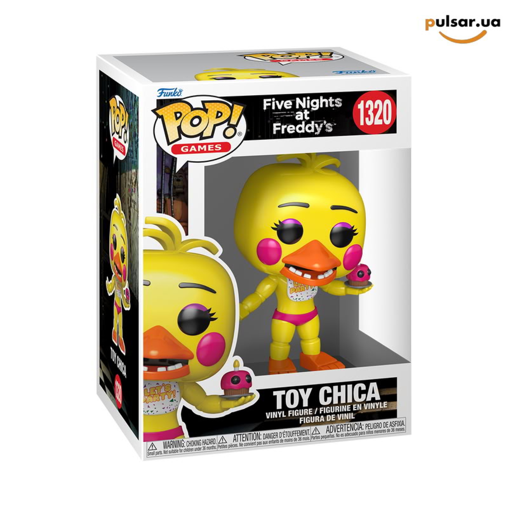 Виниловая фигурка &laquo;Funko POP! &bull;  &bull; Five Nights at Freddy's ◉ Toy Chica № 1320&raquo;