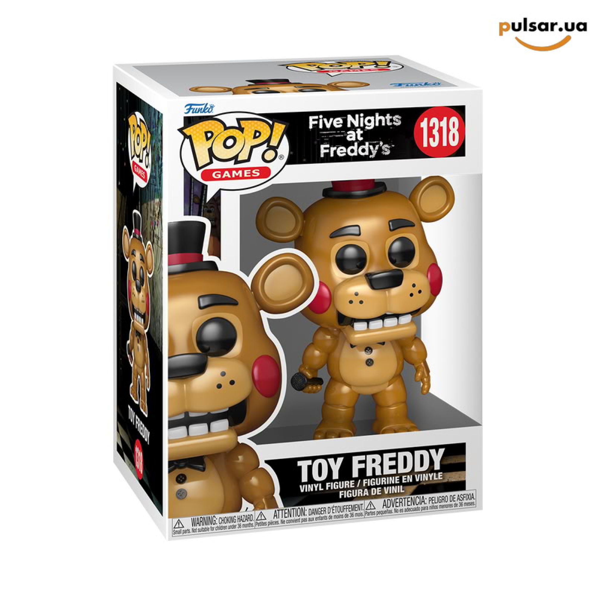 Виниловая фигурка &laquo;Funko POP! &bull;  &bull; Five Nights at Freddy's ◉ Toy Freddy № 1318&raquo;
