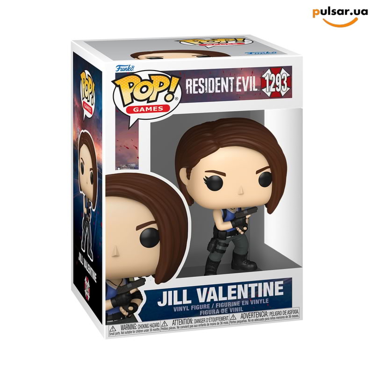 Виниловая фигурка &laquo;Funko POP! &bull; &bull; Resident Evil ◉ Jill Valentine №1293&raquo;
