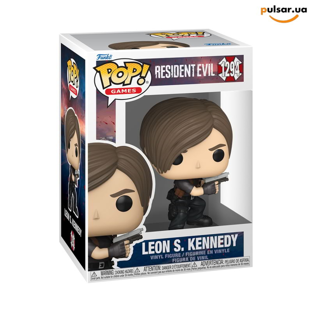 Виниловая фигурка &laquo;Funko POP! &bull; &bull; Resident Evil ◉ Leon Kennedy №1294&raquo;