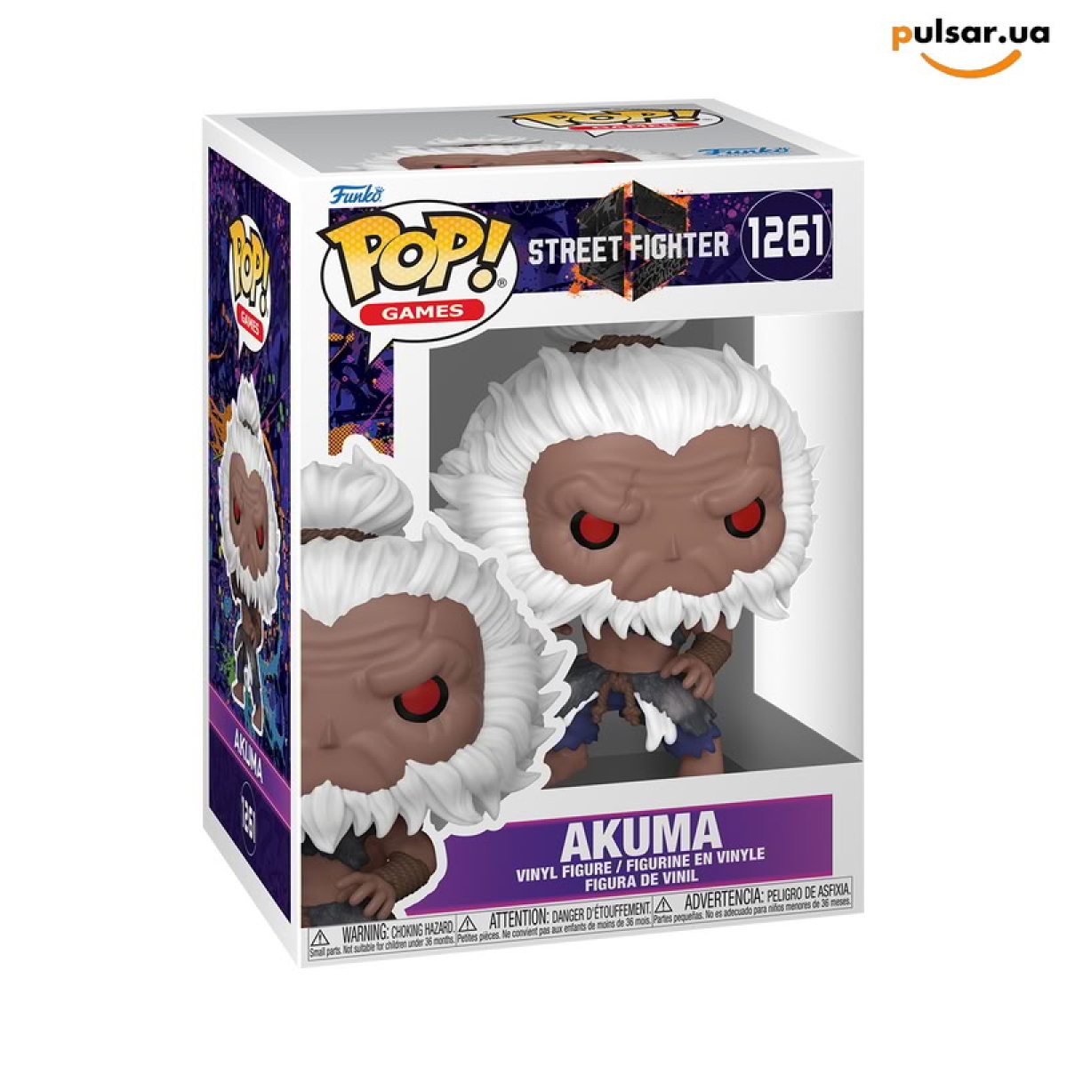 Виниловая фигурка &laquo;Funko POP! &bull; &bull; Street Fighter  ◉ Akuma №1261&raquo;