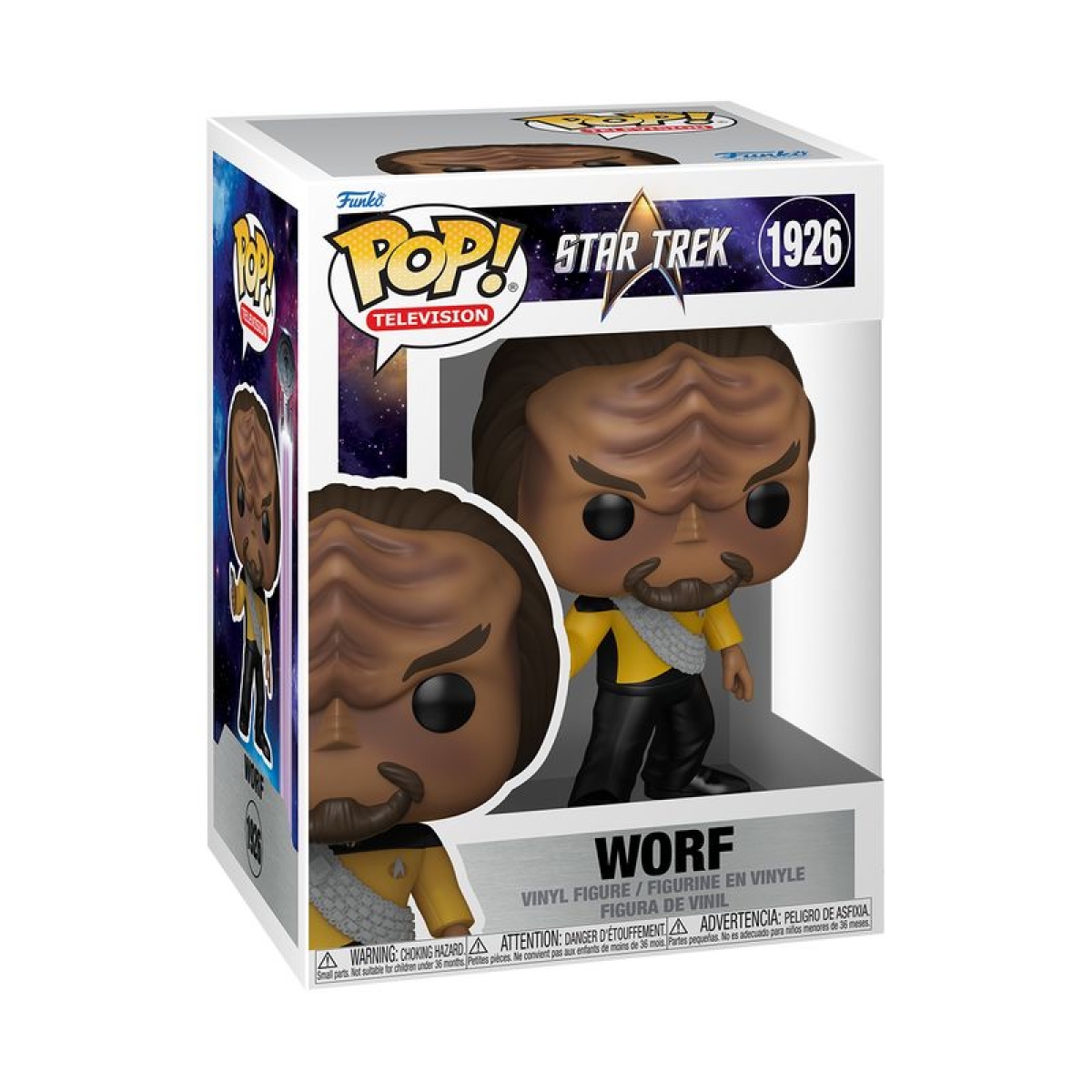 Виниловая фигурка &laquo;Funko POP! &bull; &bull; Star Trek ◉ Worf №1926&raquo;