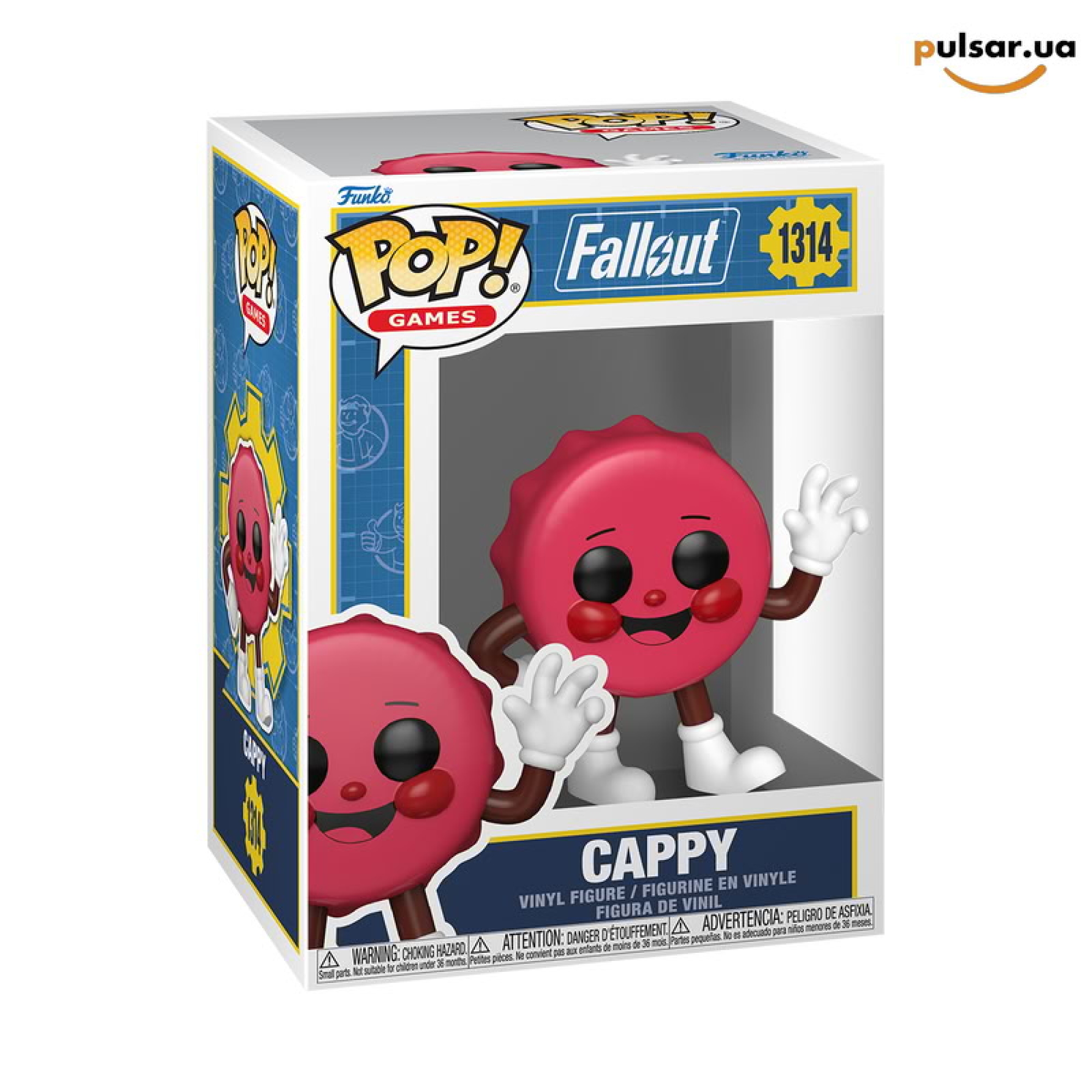 Виниловая фигурка &laquo;Funko POP! &bull;  &bull; Fallout ◉ Cappy № 1314&raquo;