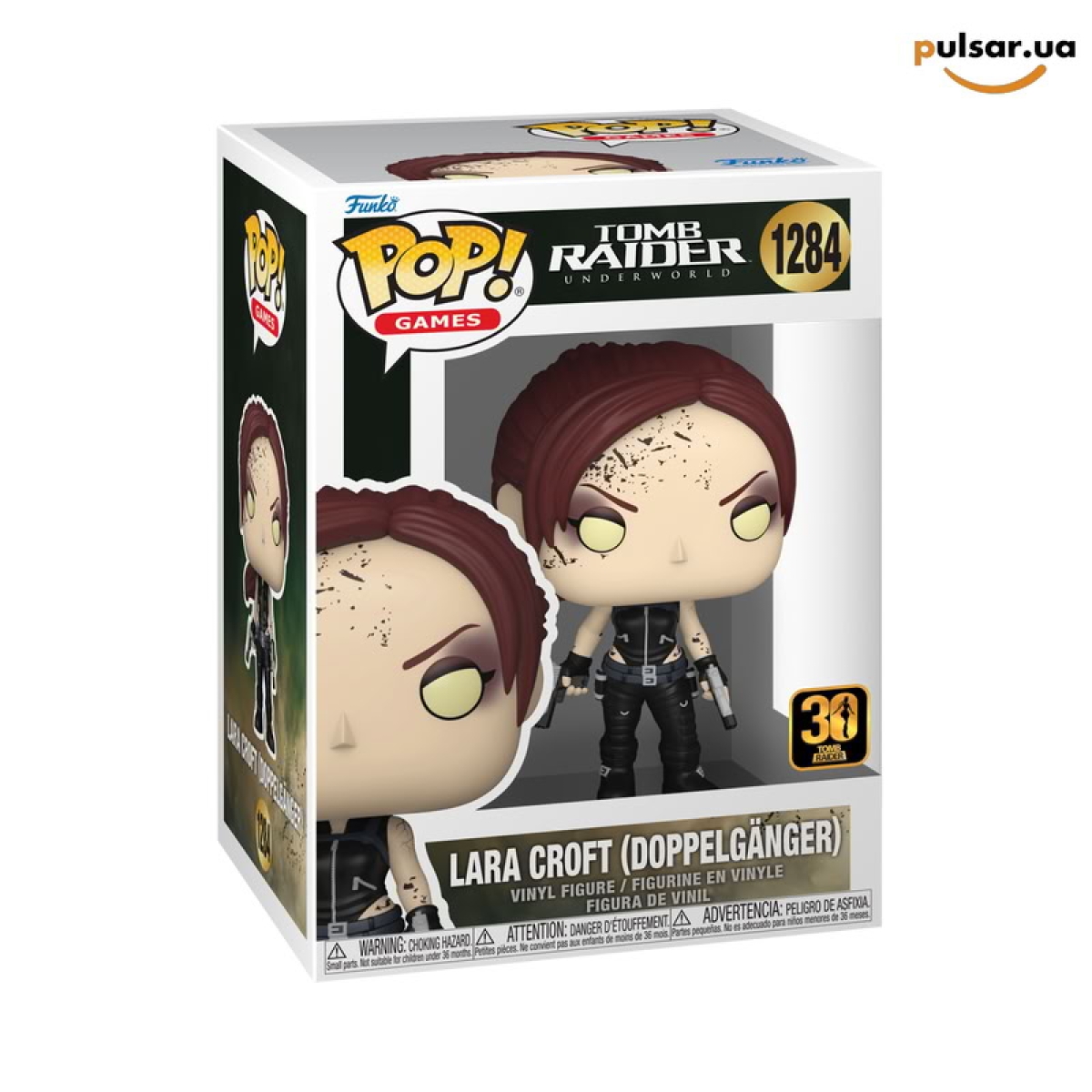 Виниловая фигурка &laquo;Funko POP! &bull; &bull; &bull; Tomb Raider ◉ Lara Croft (Doppelg&auml;nger) № 1284&raquo;