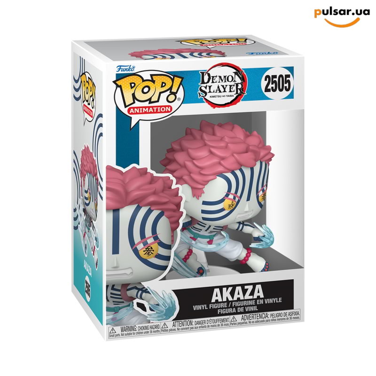 Виниловая фигурка &laquo;Funko POP! &bull; web exclusive &bull; Demon Slayer ◉ Akaza (Fist Fight) №2505&raquo;