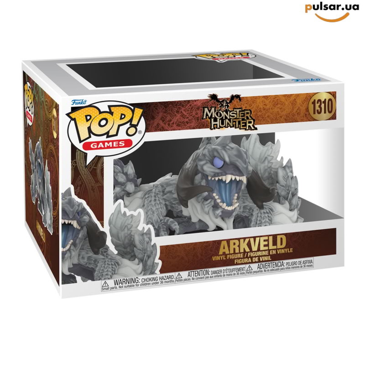 Виниловая фигурка &laquo;Funko POP! &bull; Super &bull; Monster Hunter ◉ Arkveld № 1310&raquo;