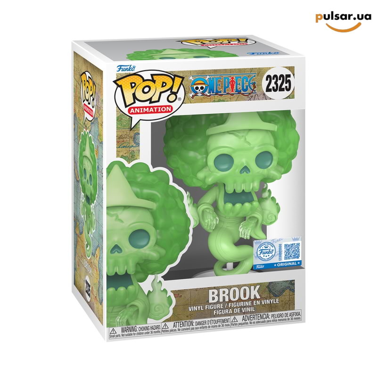 Виниловая фигурка &laquo;Funko POP! &bull;  Chalice Collectibles Exclusive &bull; &bull; One Piece ◉ Brook №2325&raquo;