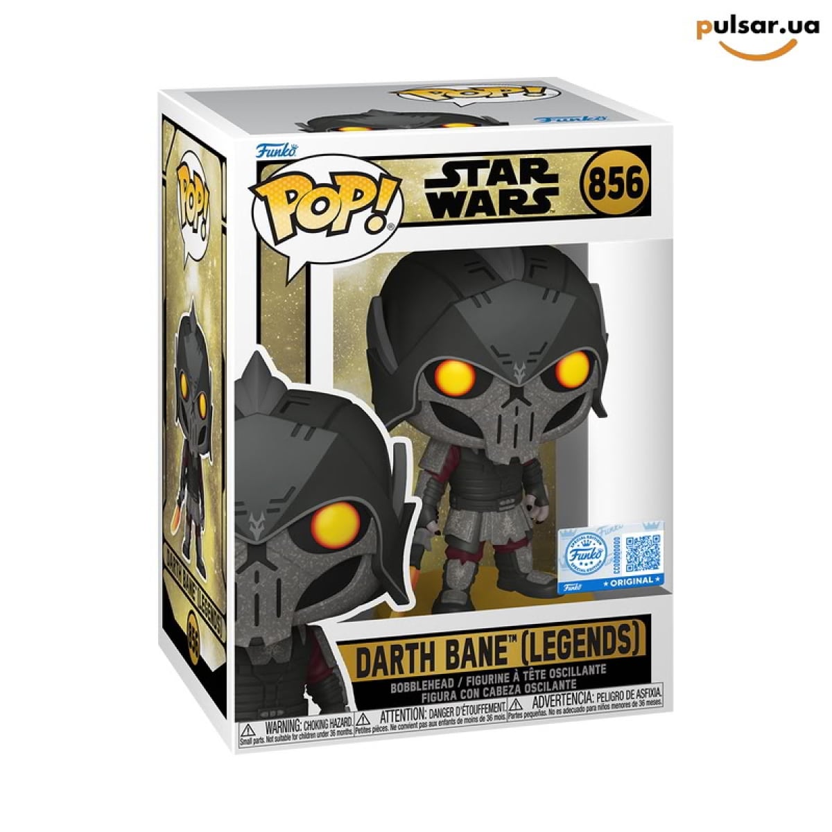 Виниловая фигурка &laquo;Funko POP! &bull; Retail Exclusive &bull; Star Wars ◉ Darth Bane (Legends) № 856&raquo;