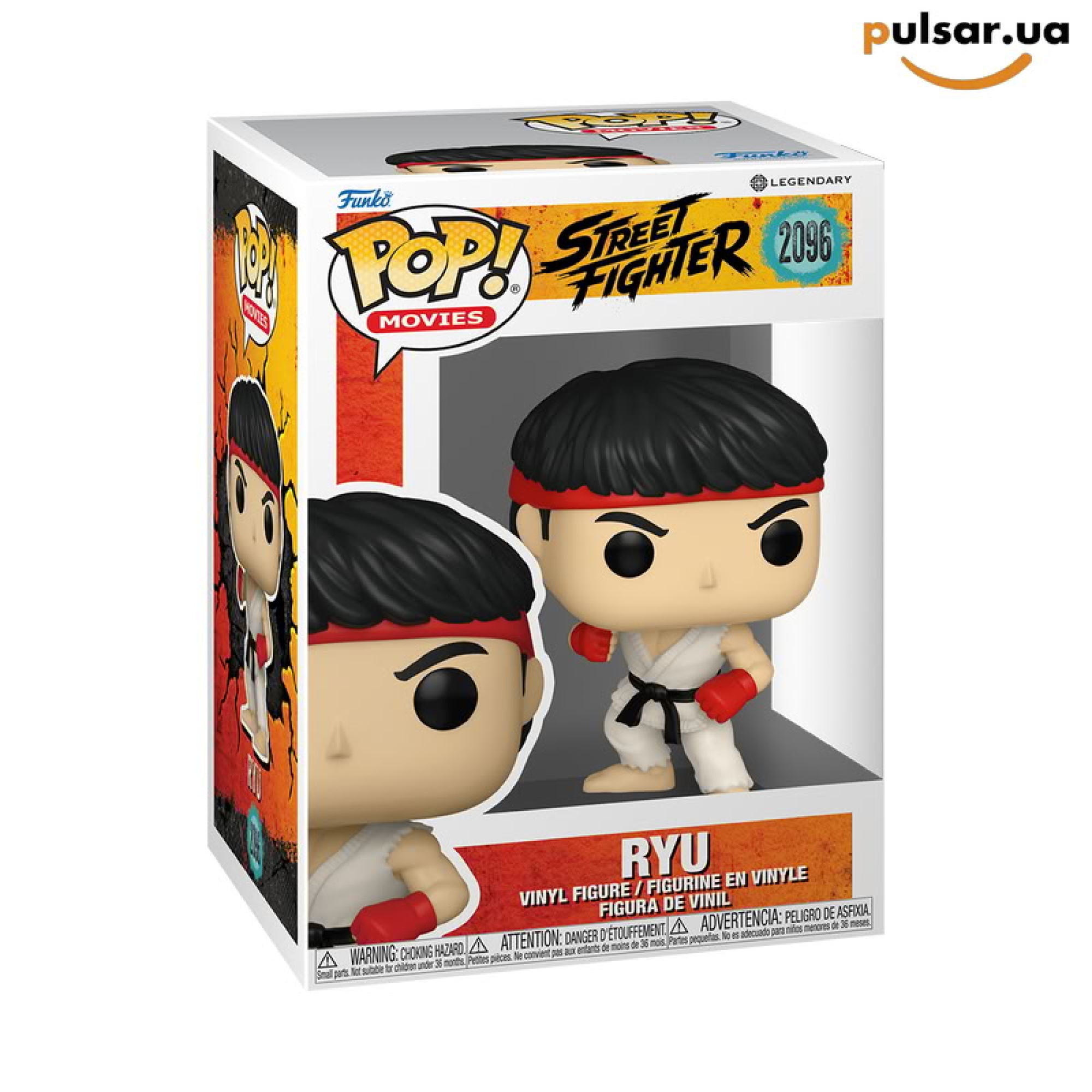 Виниловая фигурка &laquo;Funko POP! &bull;  &bull; Street Fighter ◉ Ryu (2026) №2096&raquo;