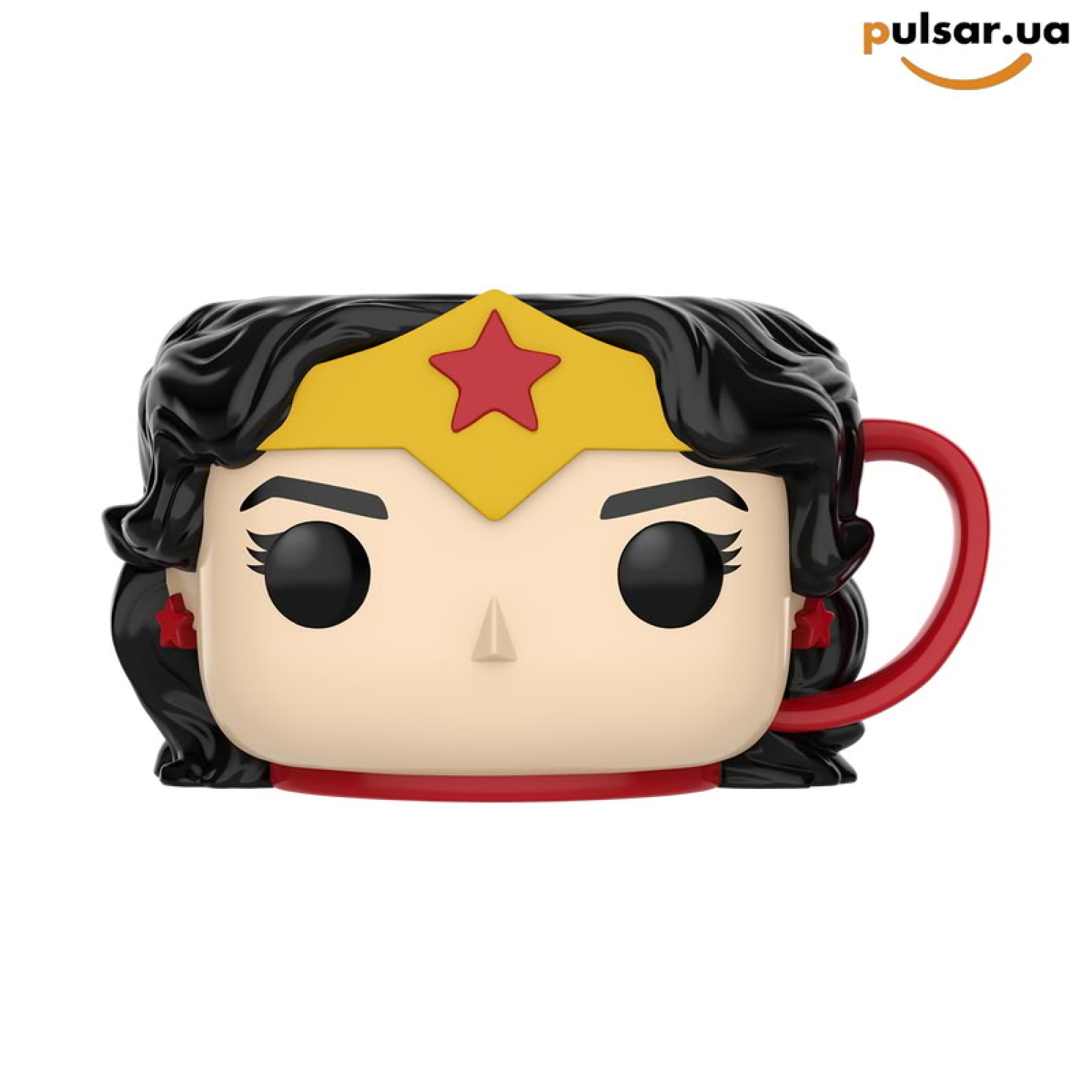 Фирменная скульптурная чашка &laquo;DC Comics Wonder Woman Ceramic Mug&raquo;