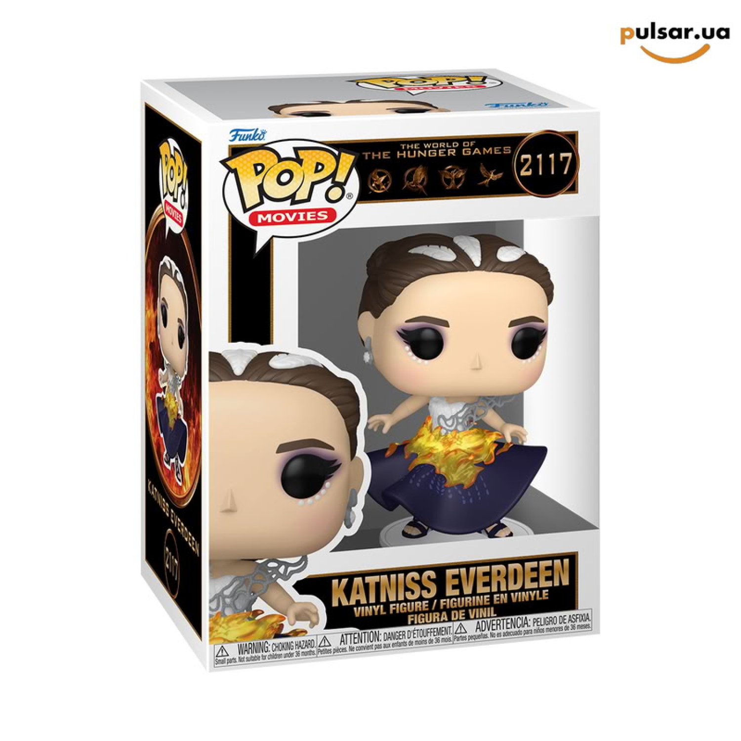 Виниловая фигурка &laquo;Funko POP! &bull; &bull; The Hunger Games  ◉ Katniss Everdeen in Wedding Dress № 2117&raquo;