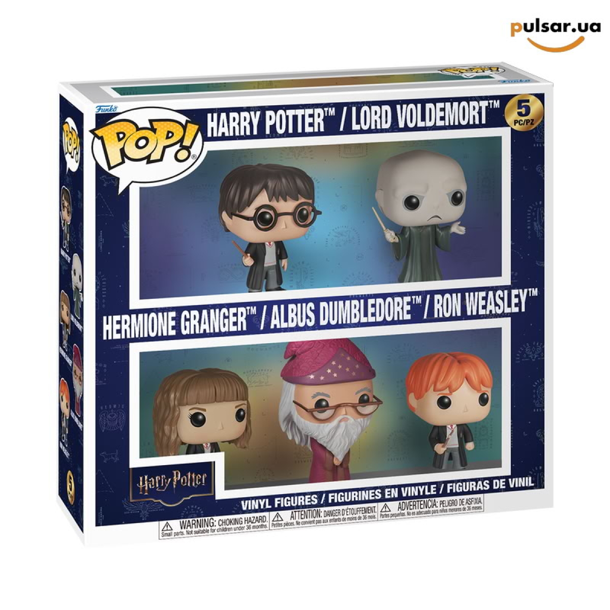 Виниловая фигурка &laquo;Funko POP! &bull;  &bull;  &bull; Harry Potter ◉ Harry Potter 5-Pack №--&raquo;
