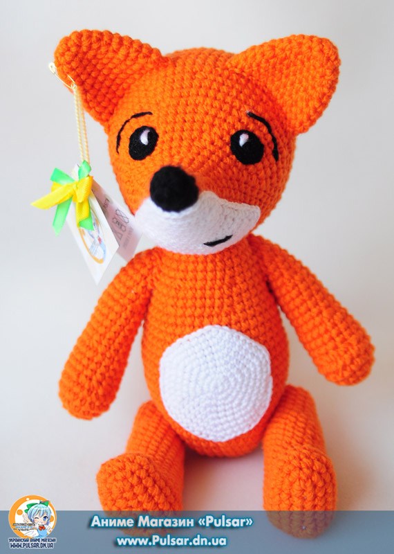 Мягкая игрушка "Amigurumi"  "Funny fox"