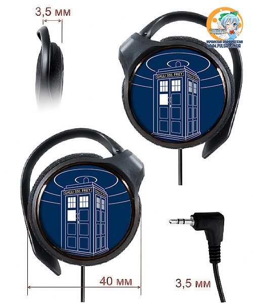 Наушники Doctor Who модель Tardis (Panasonic)
