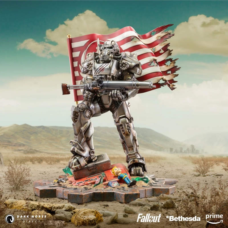 Оригинальная фигурка &laquo;Fallout (Amazon): Brotherhood of Steel Premium Statue&raquo;