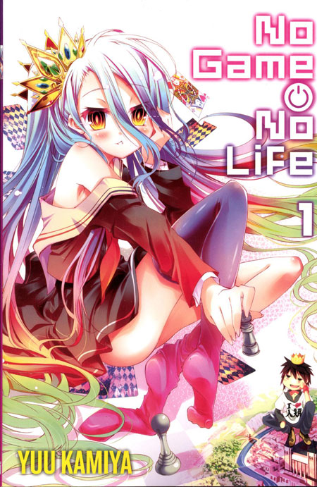 Ранобэ на английском языке No Game No Life Light Novel Vol 01