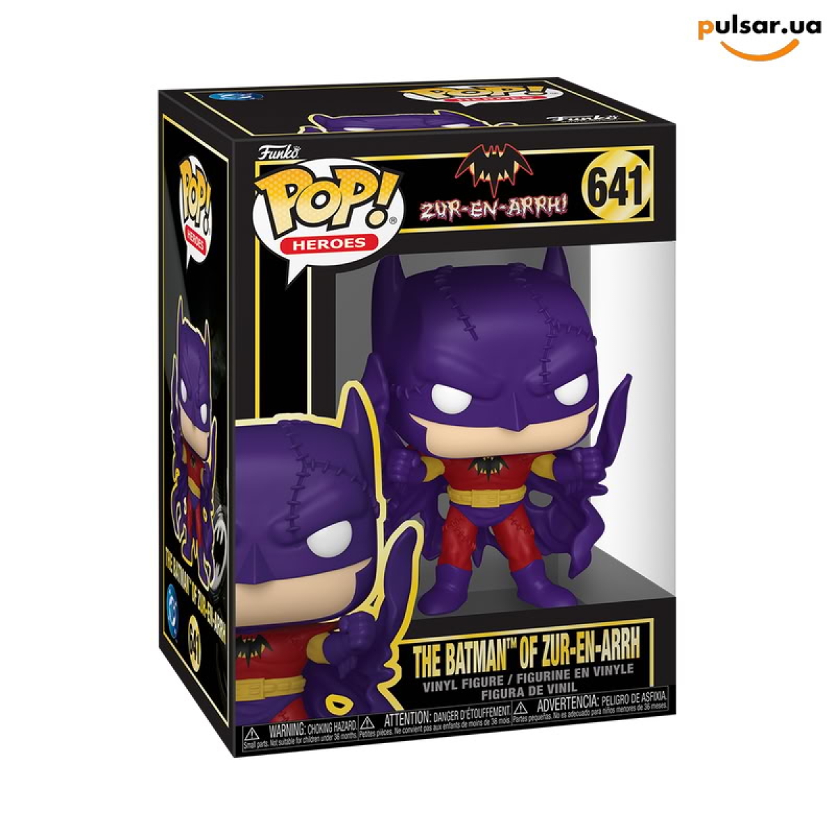 Виниловая фигурка &laquo;Funko POP! &bull; &bull; DC Comics ◉ Batman Zur-En-Arrh №641&raquo;