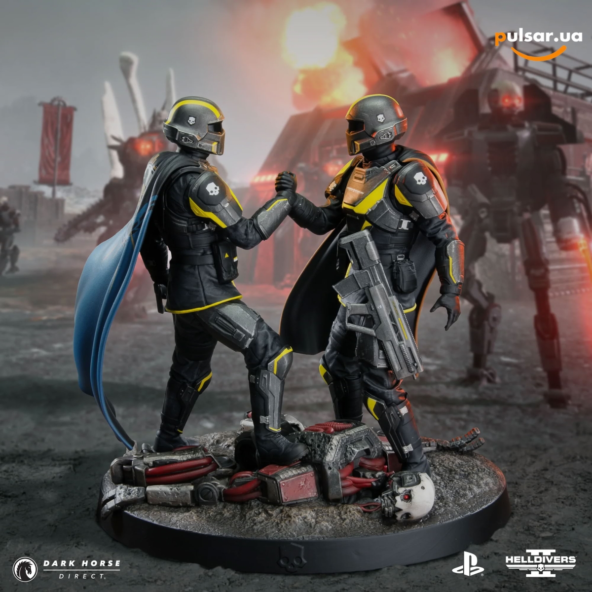 Оригинальная аниме фигурка &laquo;Helldivers&trade; 2: Protectors of Democracy Premium Statue&raquo;