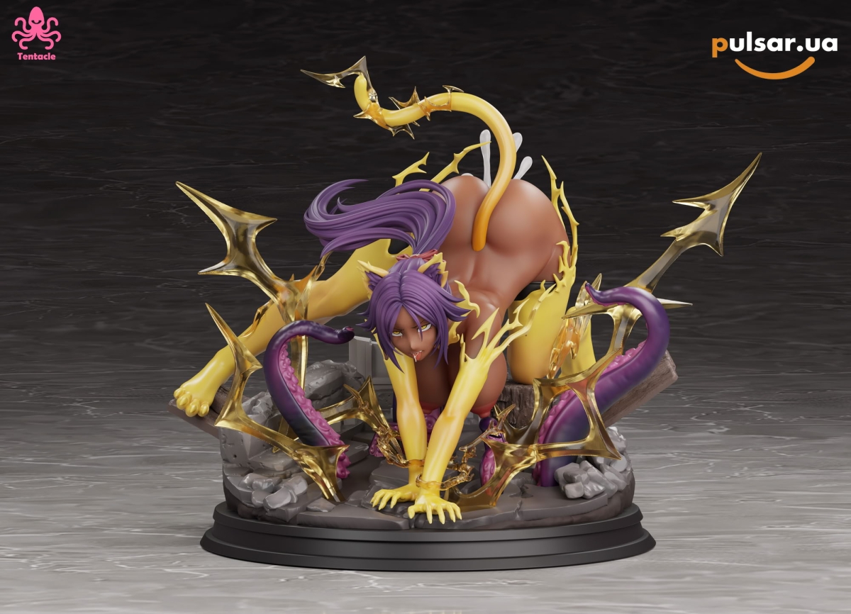 Оригинальная аниме фигурка &laquo;1/6 Scale Shihouin Yoruichi-Bleach-Tentacle Studio&raquo;