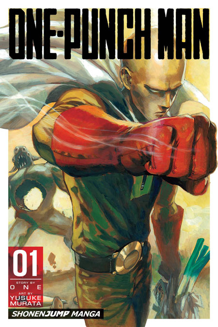 Манга на английском языке One Punch Man GN Vol 01